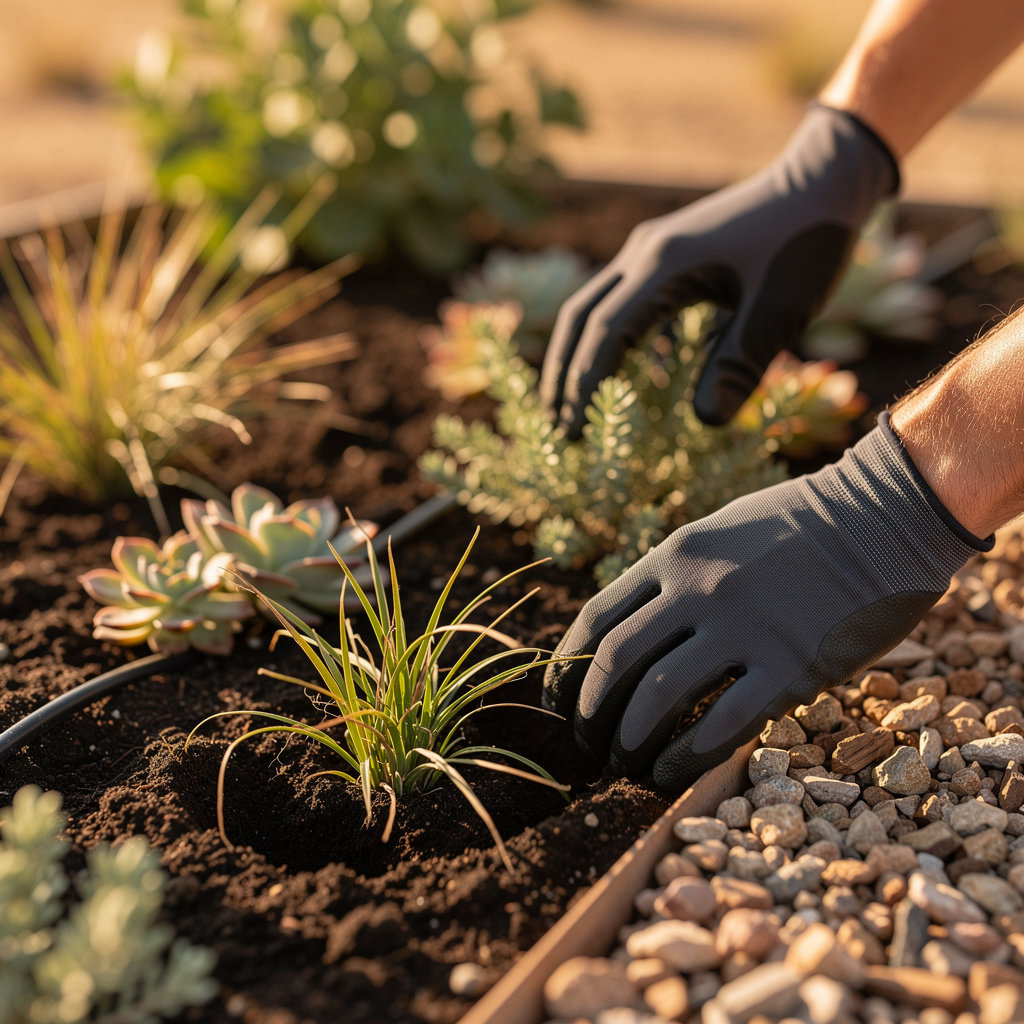 OROZCOGOMEZ LANDSCAPING San Diego professional team designing and installing a beautiful drought-resistant landscape